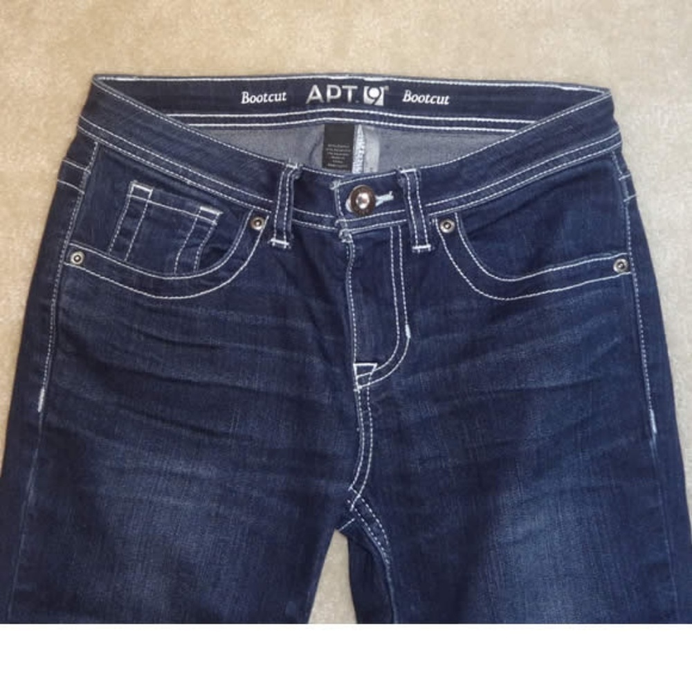 Apt. 9 Petite Bootcut Jeans - 2P